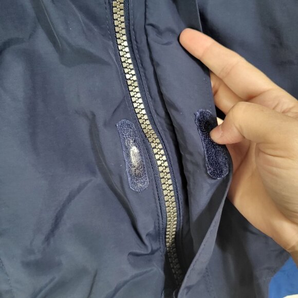 Lands' End Boys Squall Jacket  Size Medium 10-12 Blue *NO LINER - Picture 8 of 16